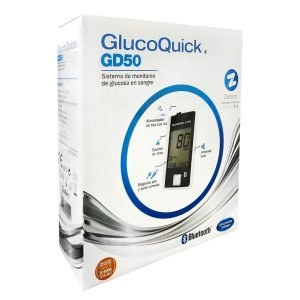 Glucómetro GlucoQuick GD50 Bluetooth