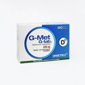 G-MET 1000 mg X 40 Tabs