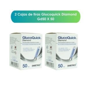 TIRAS GLUCOQUICK DIAMOND GD50 OFERTA