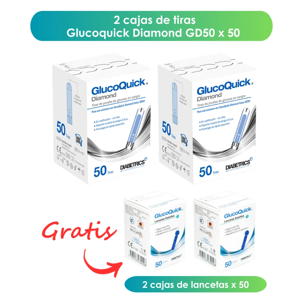 Oferta Tiras Glucoquick Diamond GD50