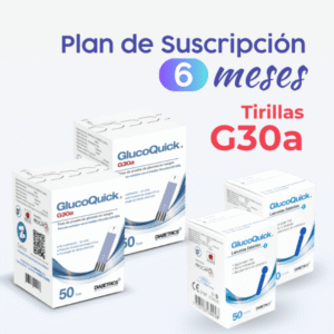 Plan Suscripción Semestral Tiras GlucoQuick G30a