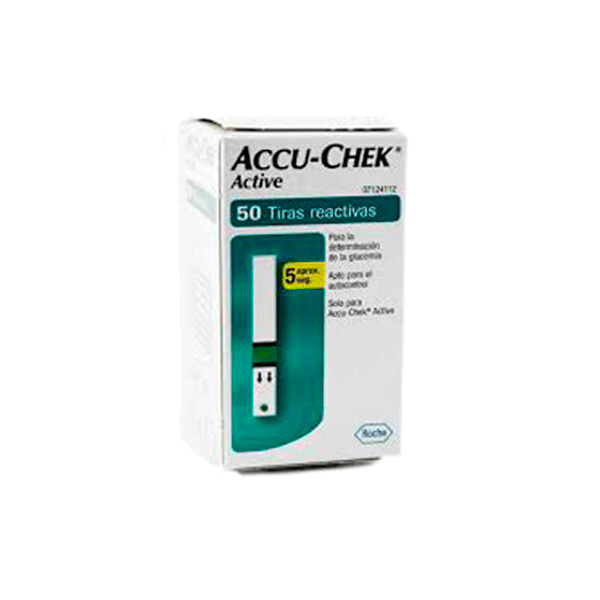 Tiras Reactivas Accu-Chek Active X 50