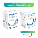 Tiras GlucoQuick Diamond GD50