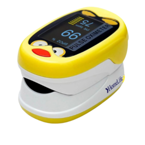 Oxímetro pediátrico K1 HomeLife Neopediatric para bebés y niños con pantalla OLED