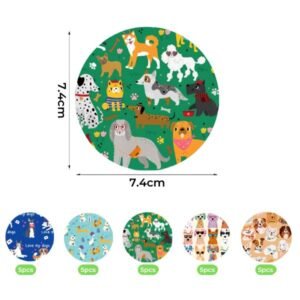 Parches-protectores-para-Sensor-FreeStyle-e-iCan-i3-Diseno-Perros