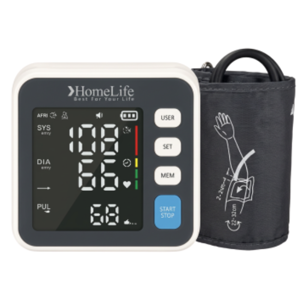 Tensiómetro digital de brazo Medic Plus LT-P30 Home Life con voz en español
